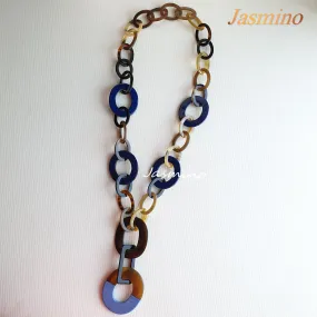 Buffalo Horn Necklace J17750, Natural Handmade from Vietnam