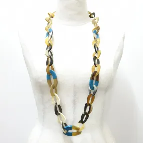 Elegant Handmade Necklace J18211, Made by Natural Buffalo Horn and Lacquer