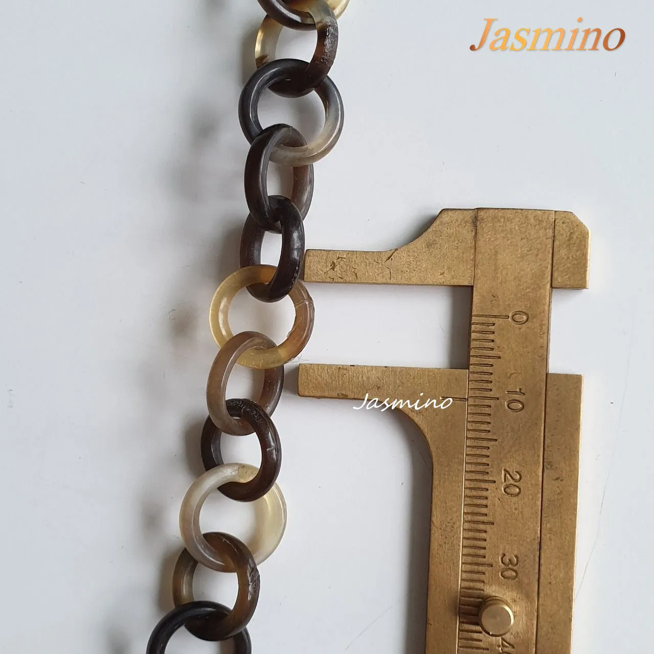 Elegant Trendy Necklace J17420, Made by Buffalo Horn and Lacquer