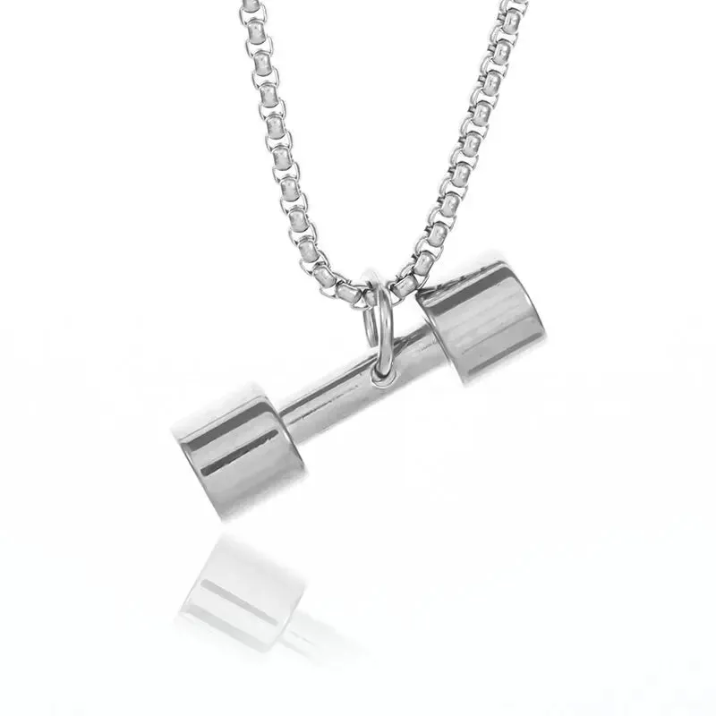 Funki Buys | Necklaces | Men's Boxing Glove Barbell Pendants