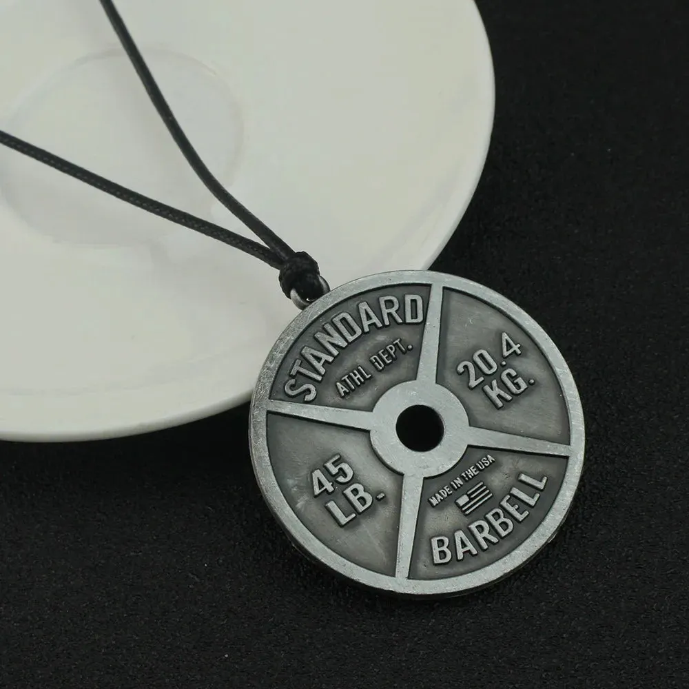 Funki Buys | Necklaces | Men's Boxing Glove Barbell Pendants