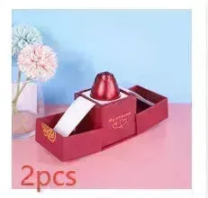 Hot Valentine's Day Gifts Metal Rose Jewelry Gift Box Necklace For Wedding Girlfriend Necklace Gifts