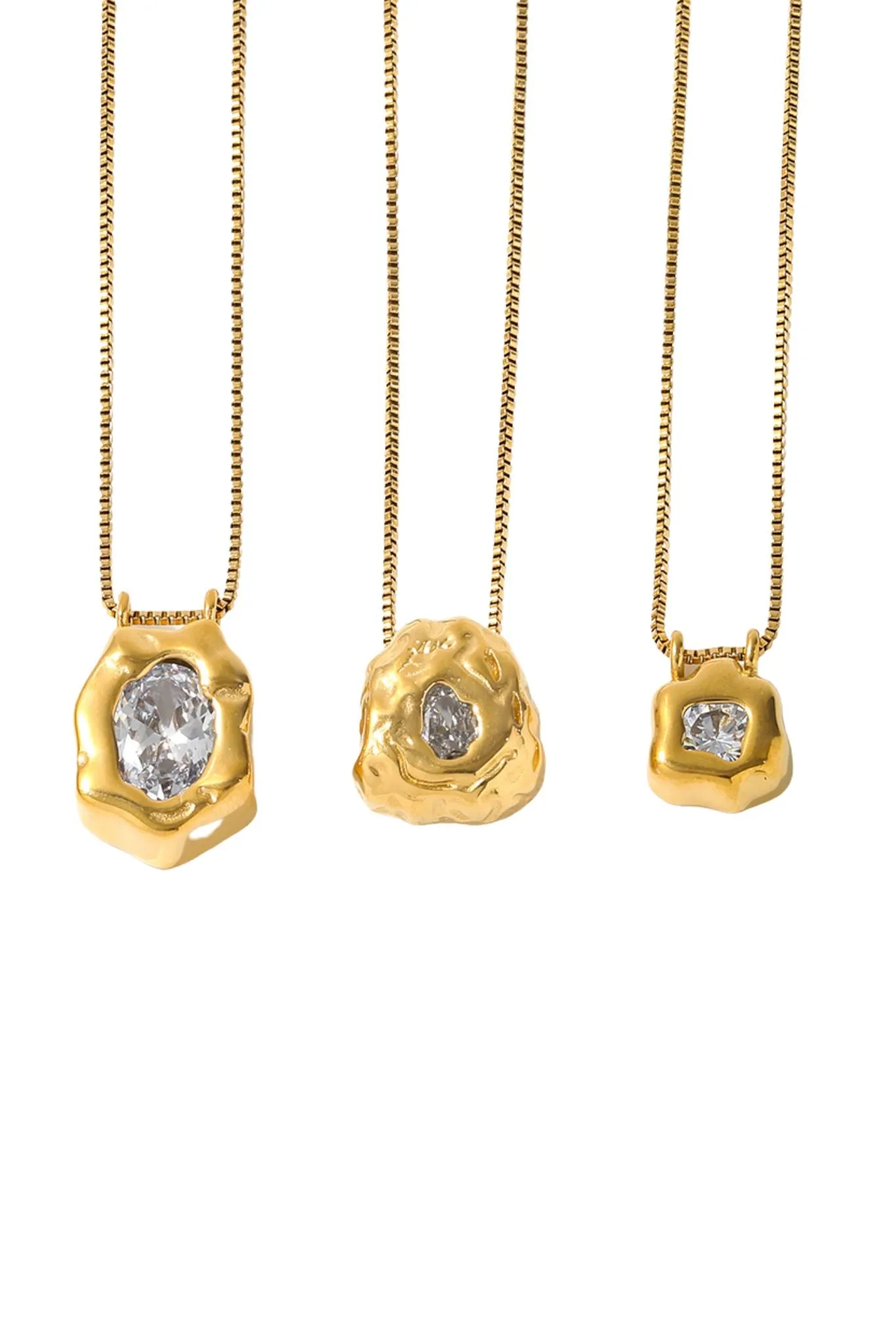 Marra Molten Pendant Necklace