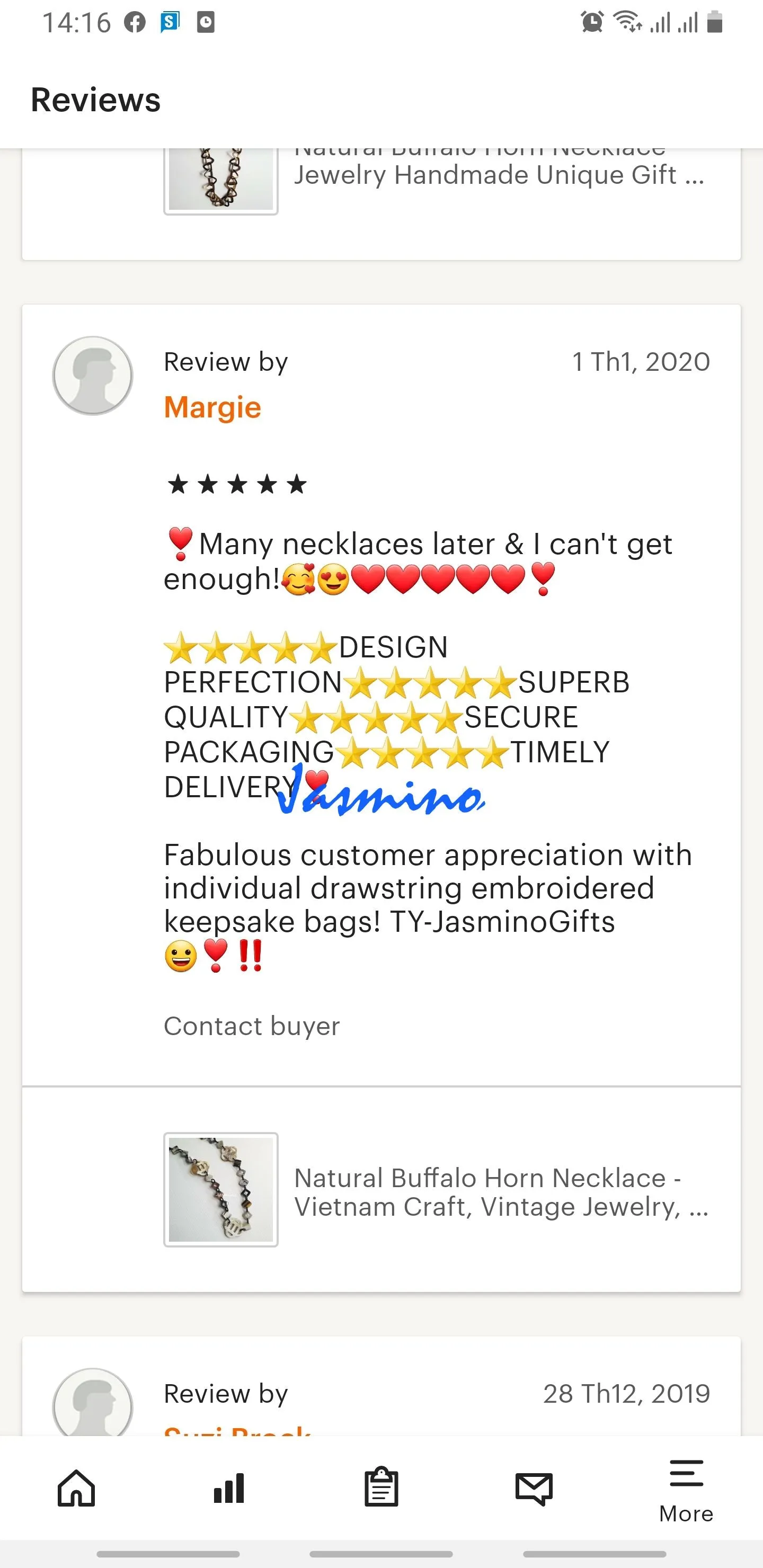 Natural and Stunning Handmade Necklace J17720, Enhanced value for Women
