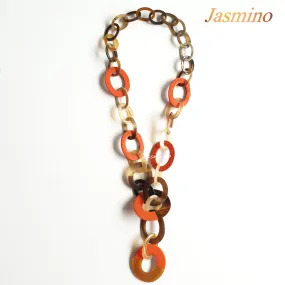 Natural Handmade Jewelry J17579, Made by Buffalo Horn and Lacquer from Vietnam