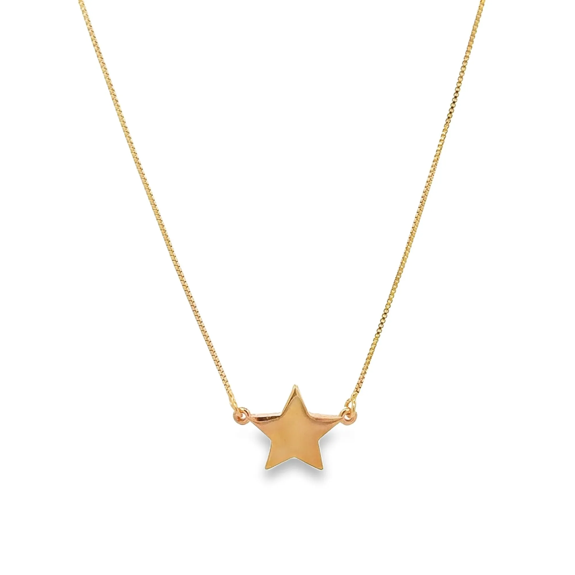 Small Star Pendant Dainty Delicate Necklace (G216)