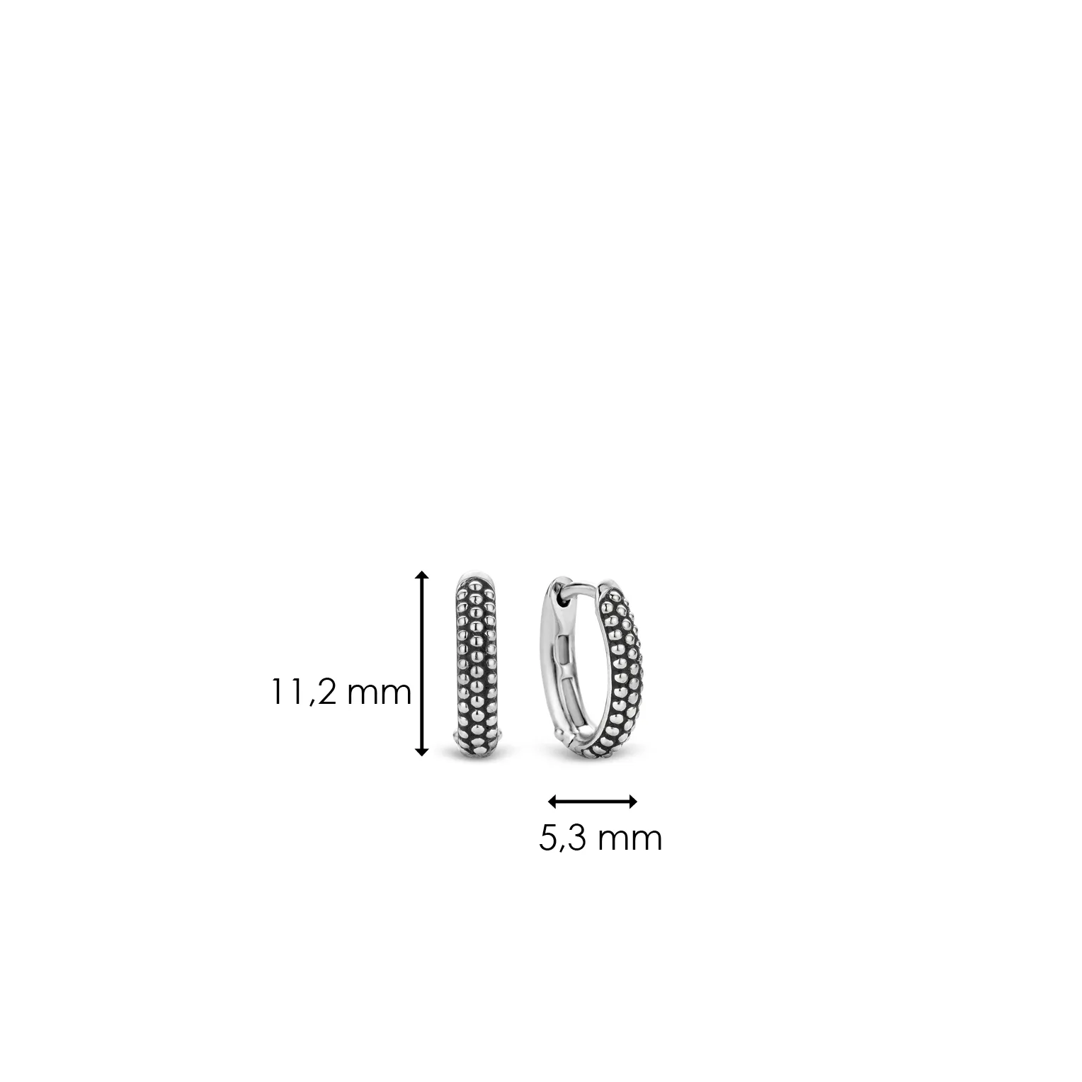 TI SENTO Small Hoops - 7759SB