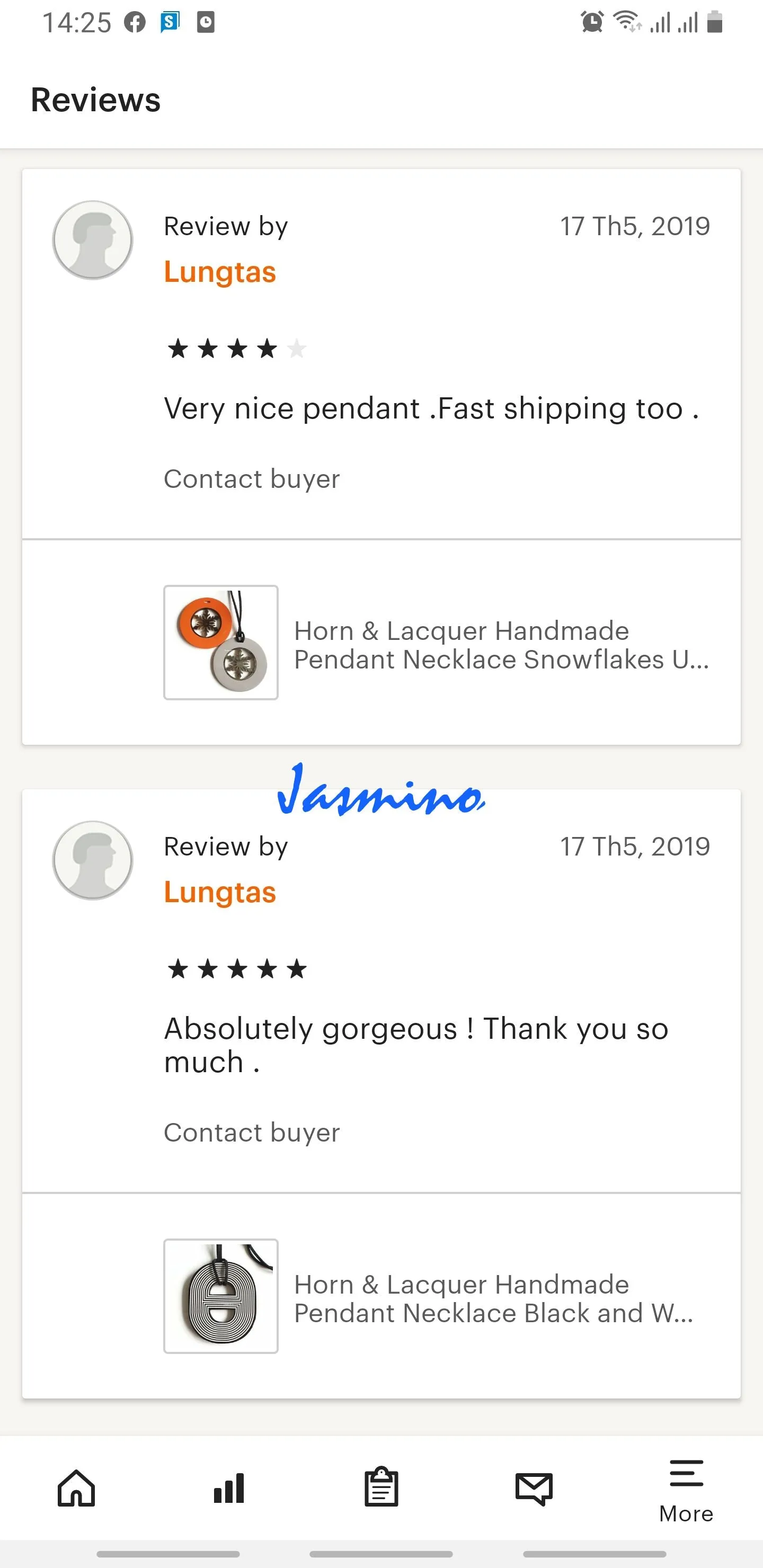 Unique Natural Pendant J17451, Handmade Buffalo Horn Product from Vietnam